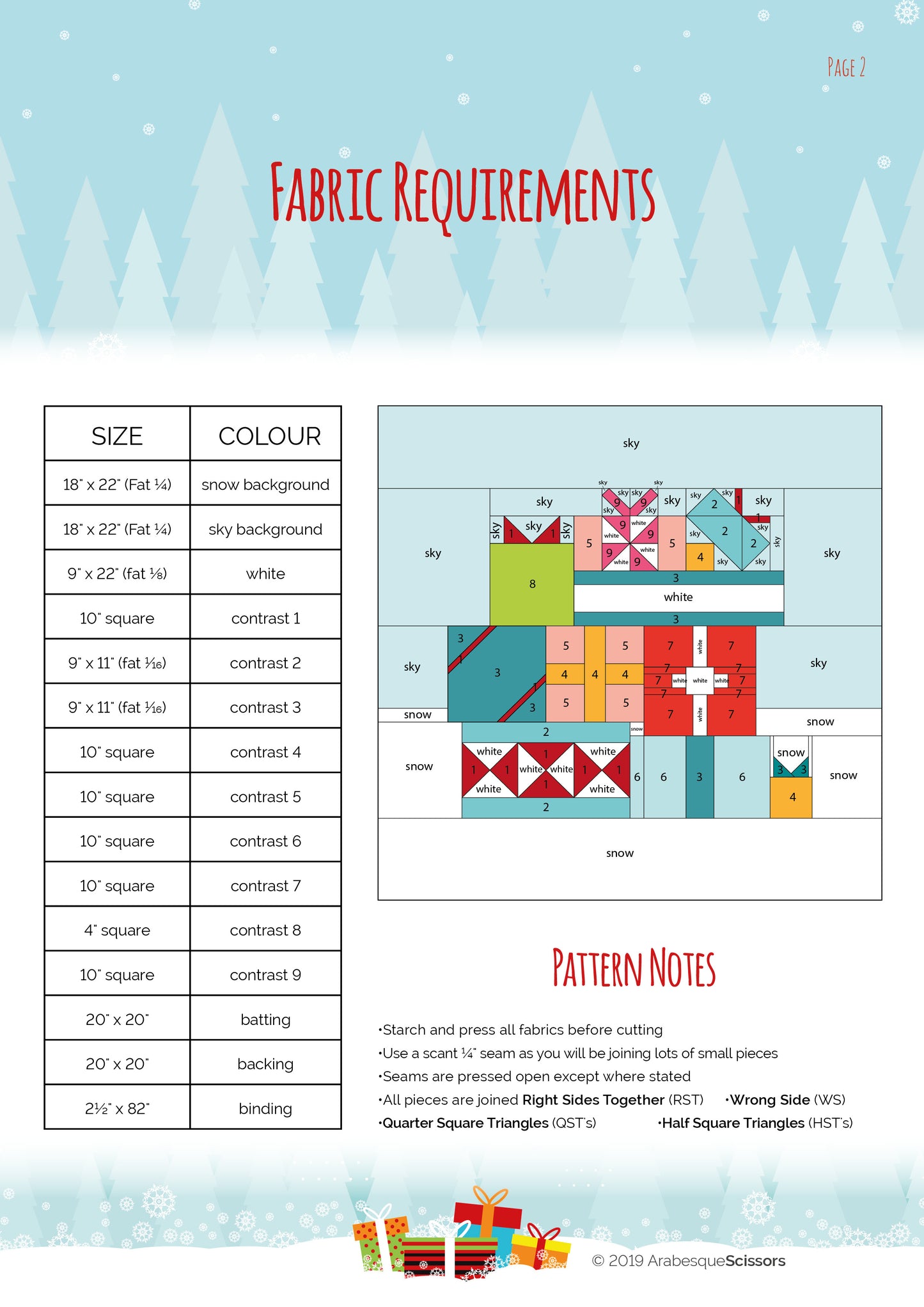 Gift Exchange - PDF Pattern