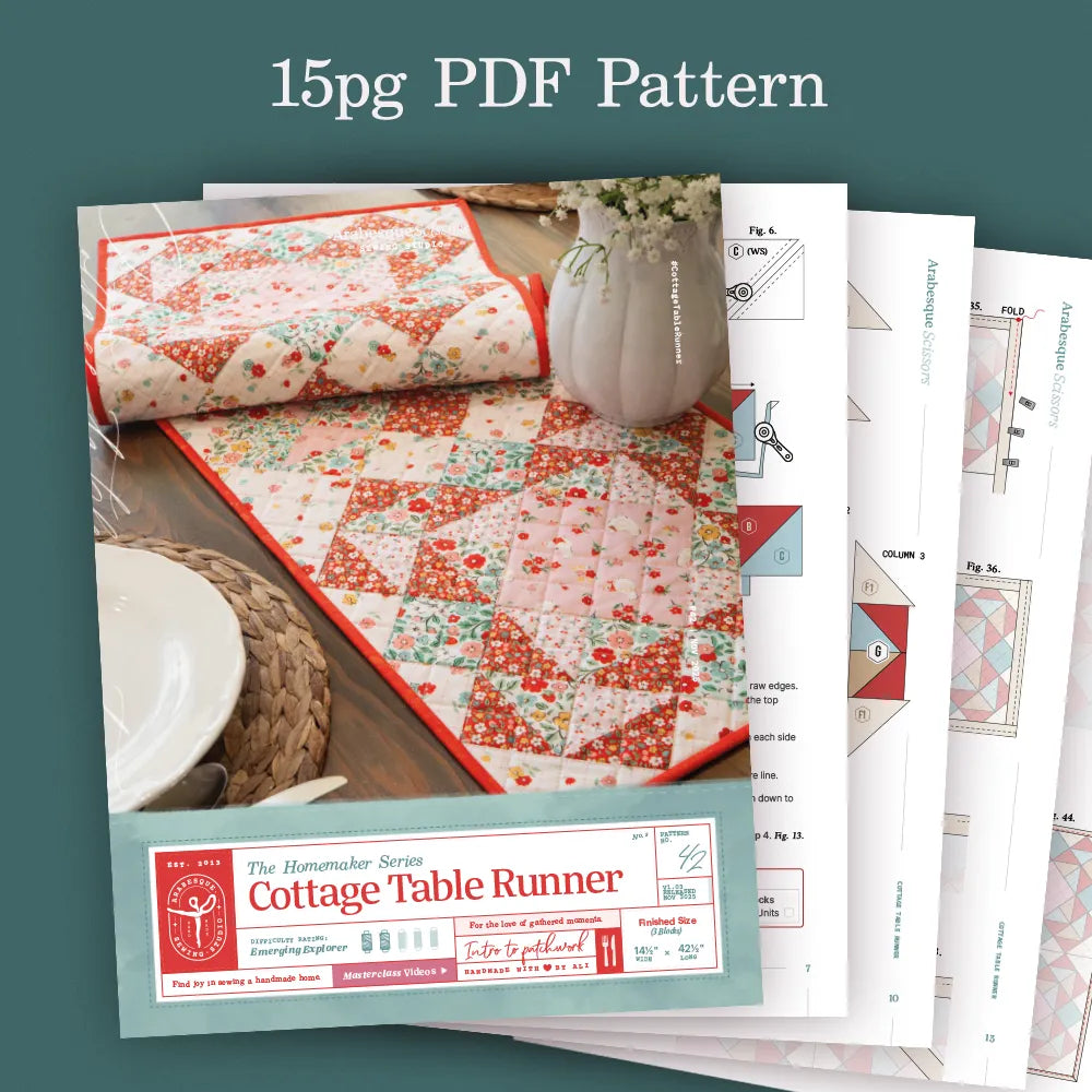 The Cottage Table Runner (PDF Only)