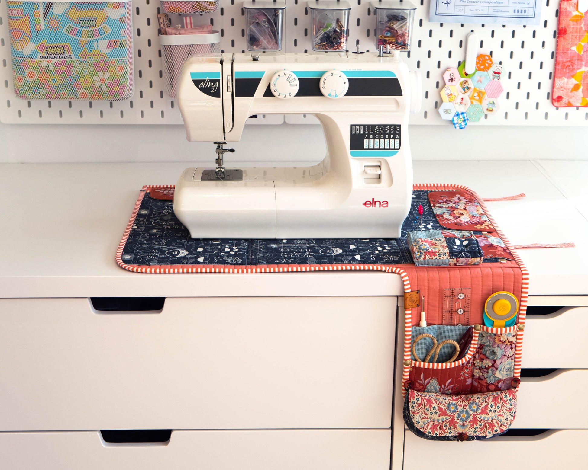 Arabesque Scissors - I'd love to introduce you to the **Sewing Space  Station** If you're someone who doesn't have a dedicated sewing room or  even a place to keep set up for