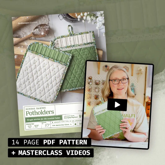 Sunday Baking Potholders (Bundle)